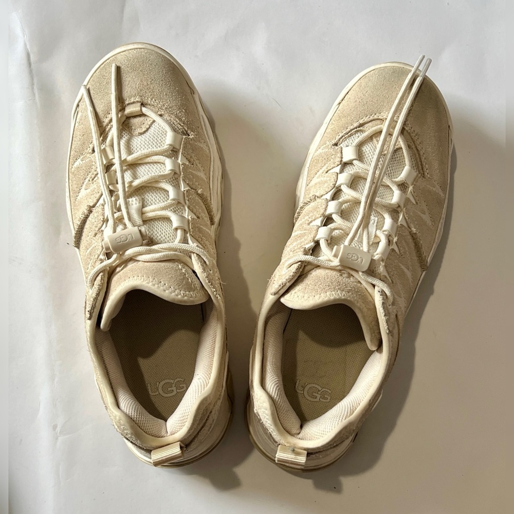 Ugg Captrail Lhb Waterproof Low Leather Sneakers US Women’s 8 EUC